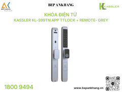 Khóa điện tử Kassler KL-599N App TTlock + Remote - Grey